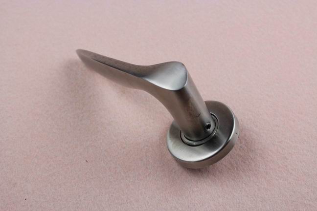 American hot selling SUS304 solid lever handle with 8mm spindle