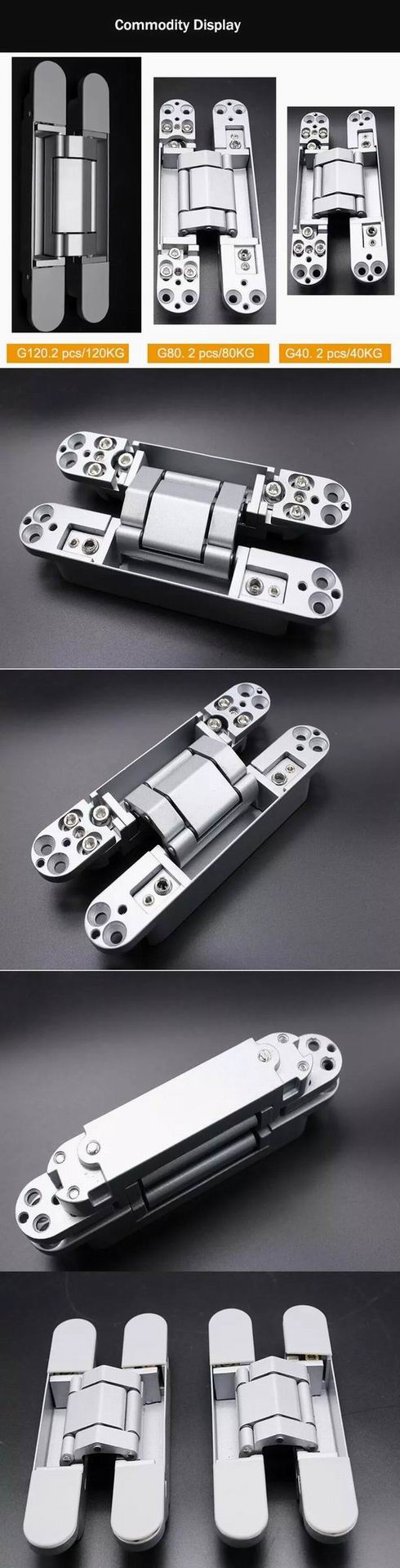 High Quality 3D Adjustable Conceal Hinge /Invisible Door Hinge