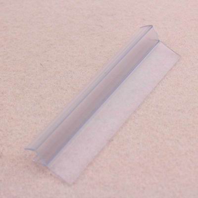 Glass sealing strip for Frameless Shower Door Sweep Bottom Seal Wipe Drip Rail